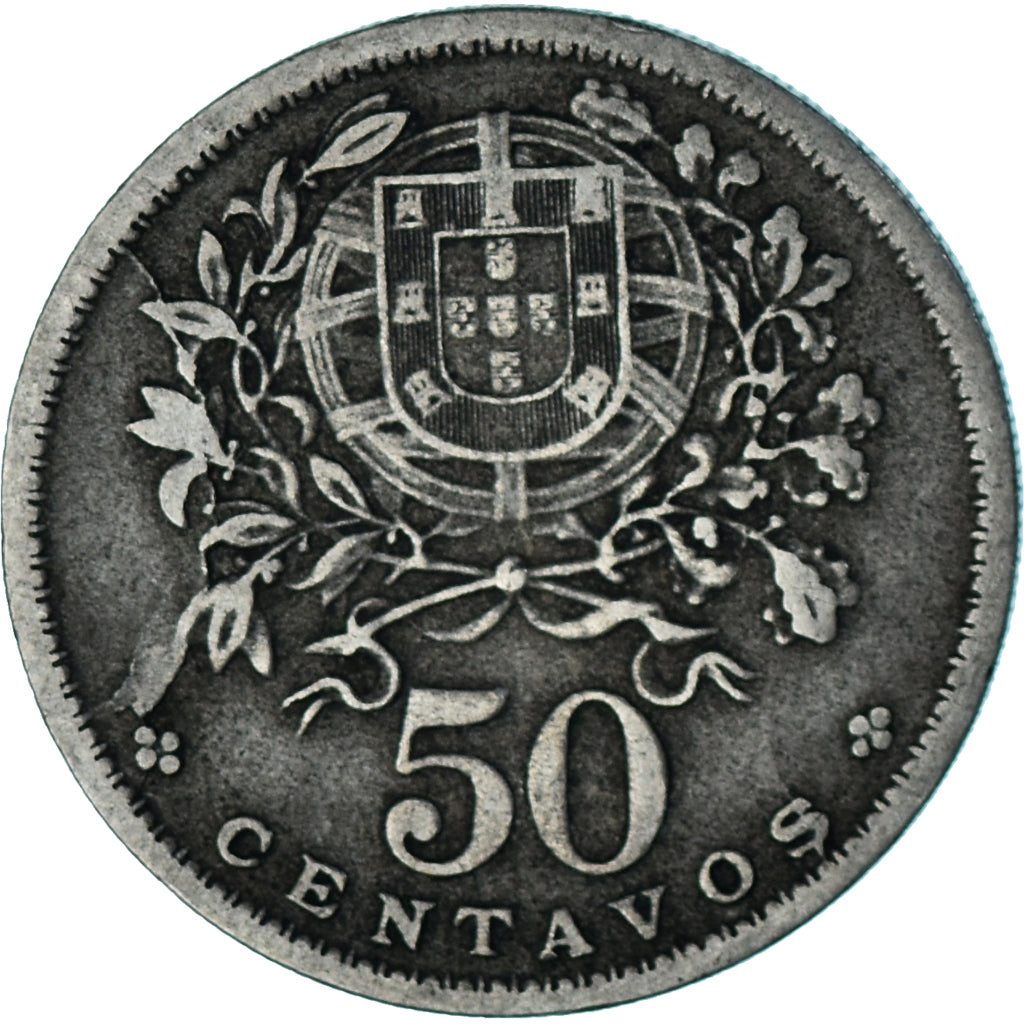 Moneda, Portugal, 50 Centavos, 1946