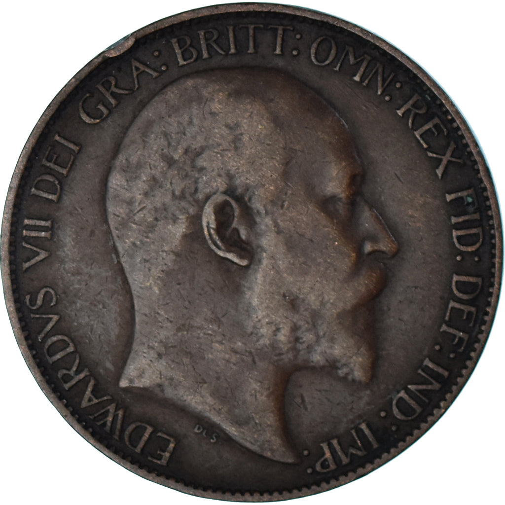 Coin, Great Britain, 1/2 Penny, 1909