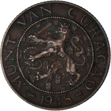 Munten, Curacao, 2-1/2 Cents, 1948