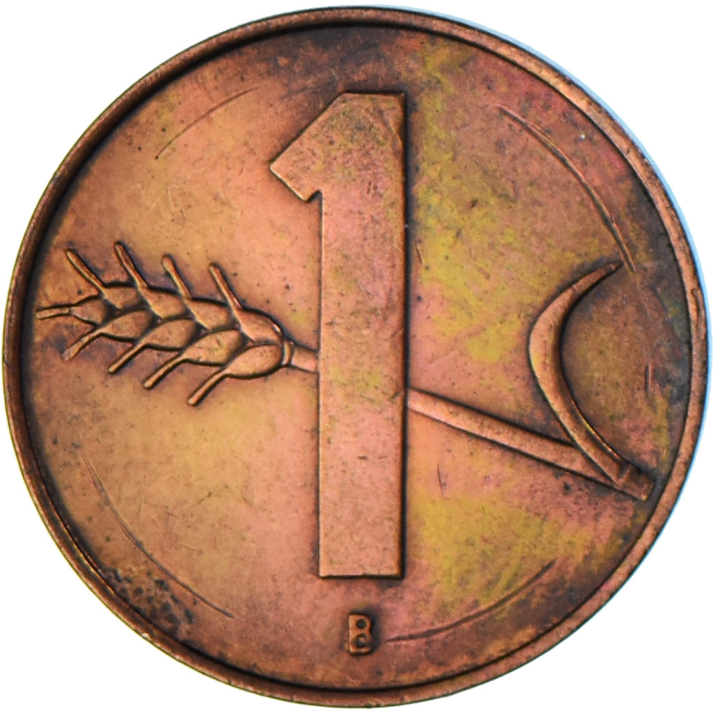 Coin, Switzerland, Rappen, 1962