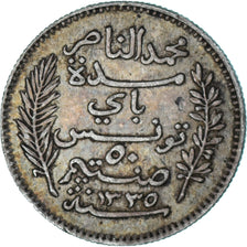 Munten, Tunisië, 50 Centimes, 1917