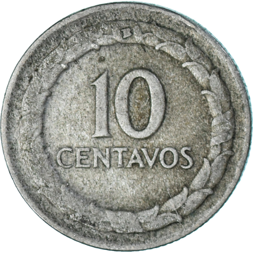 Coin, Colombia, 10 Centavos, 1948