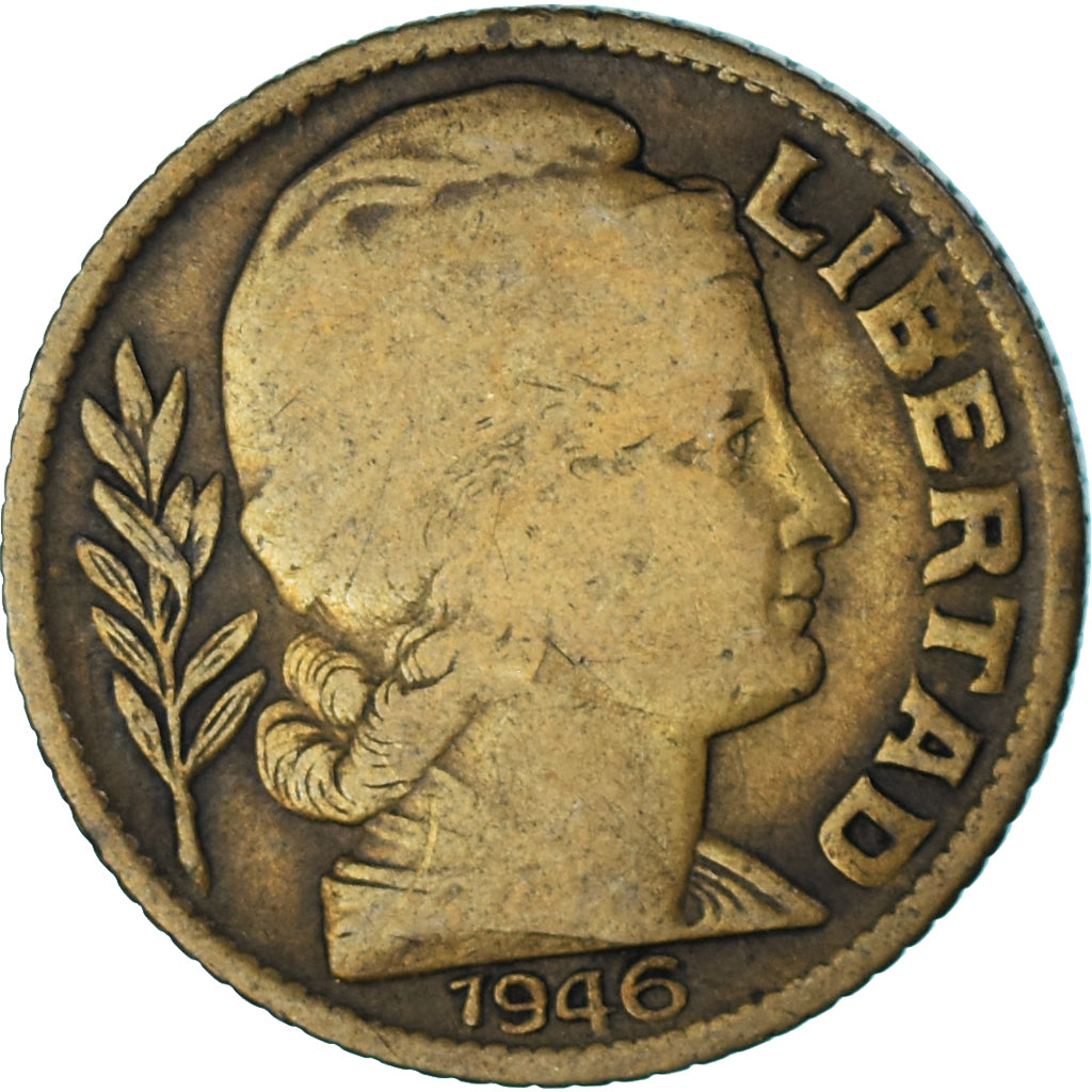 Moeda, Argentina, 10 Centavos, 1946