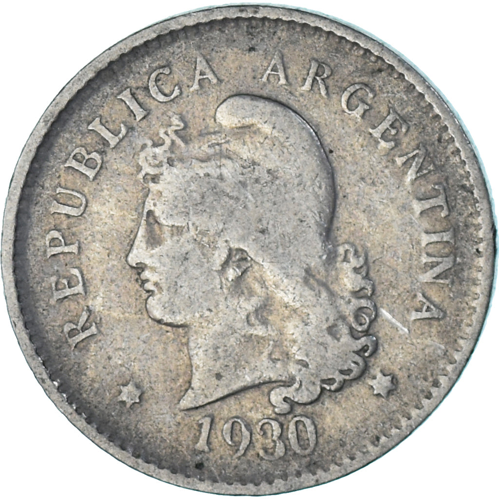 Münze, Argentinien, 10 Centavos, 1930