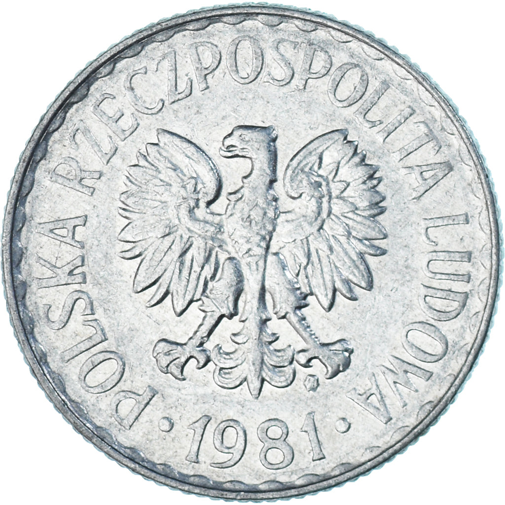 Moneda, Polonia, Zloty, 1981