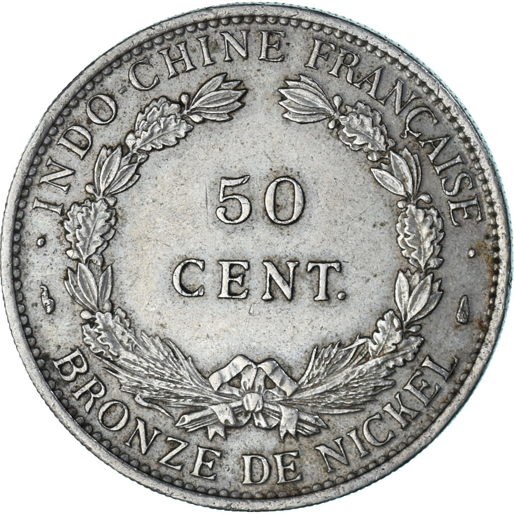 Coin, FRENCH INDO-CHINA, 50 Cents, 1946