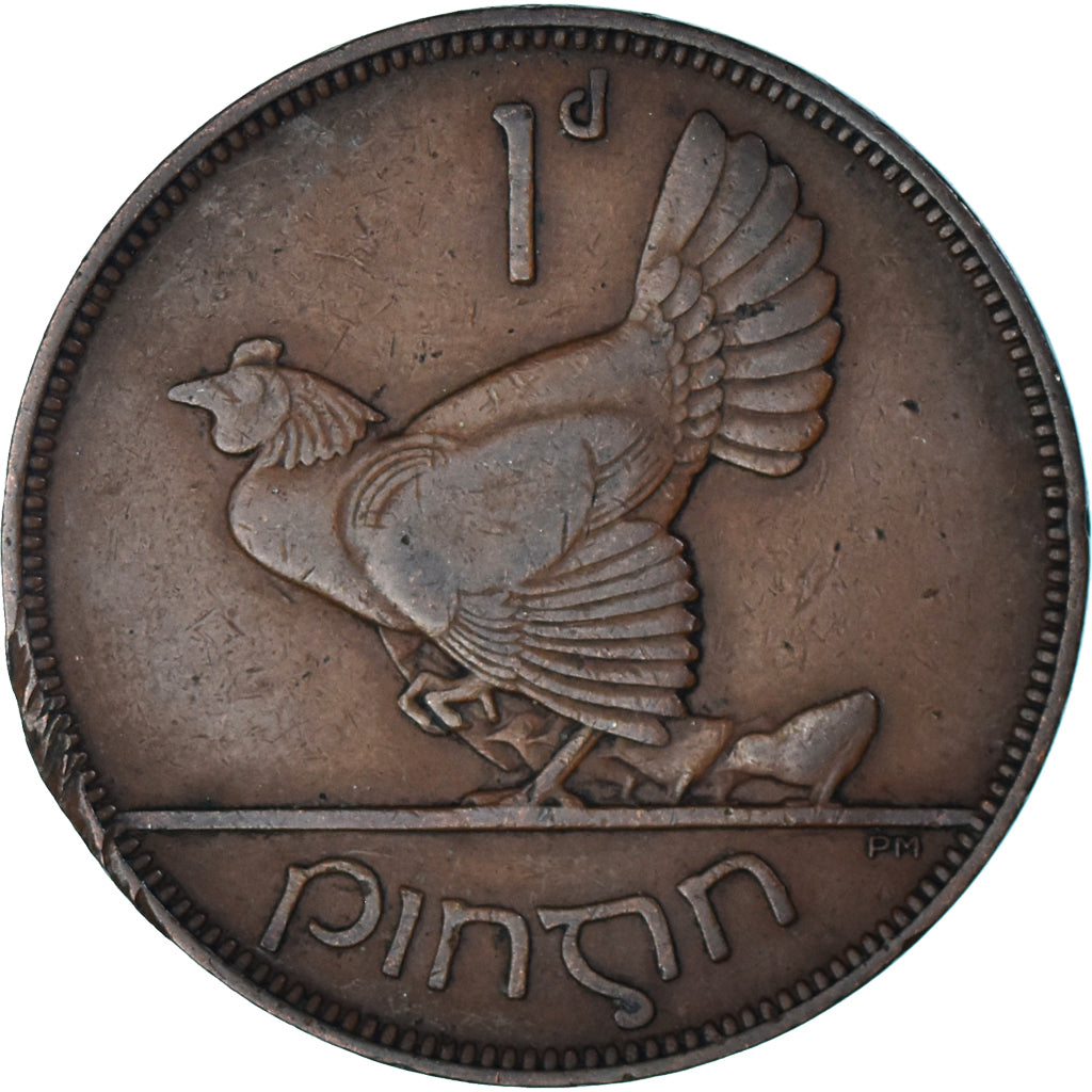 Moneta, Irlanda, Penny, 1937