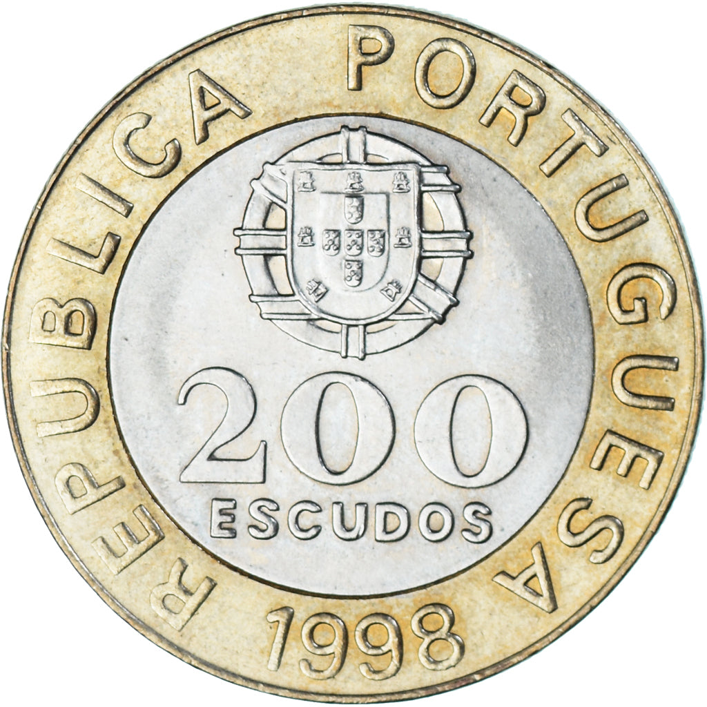 Moneda, Portugal, 200 Escudos, 1998