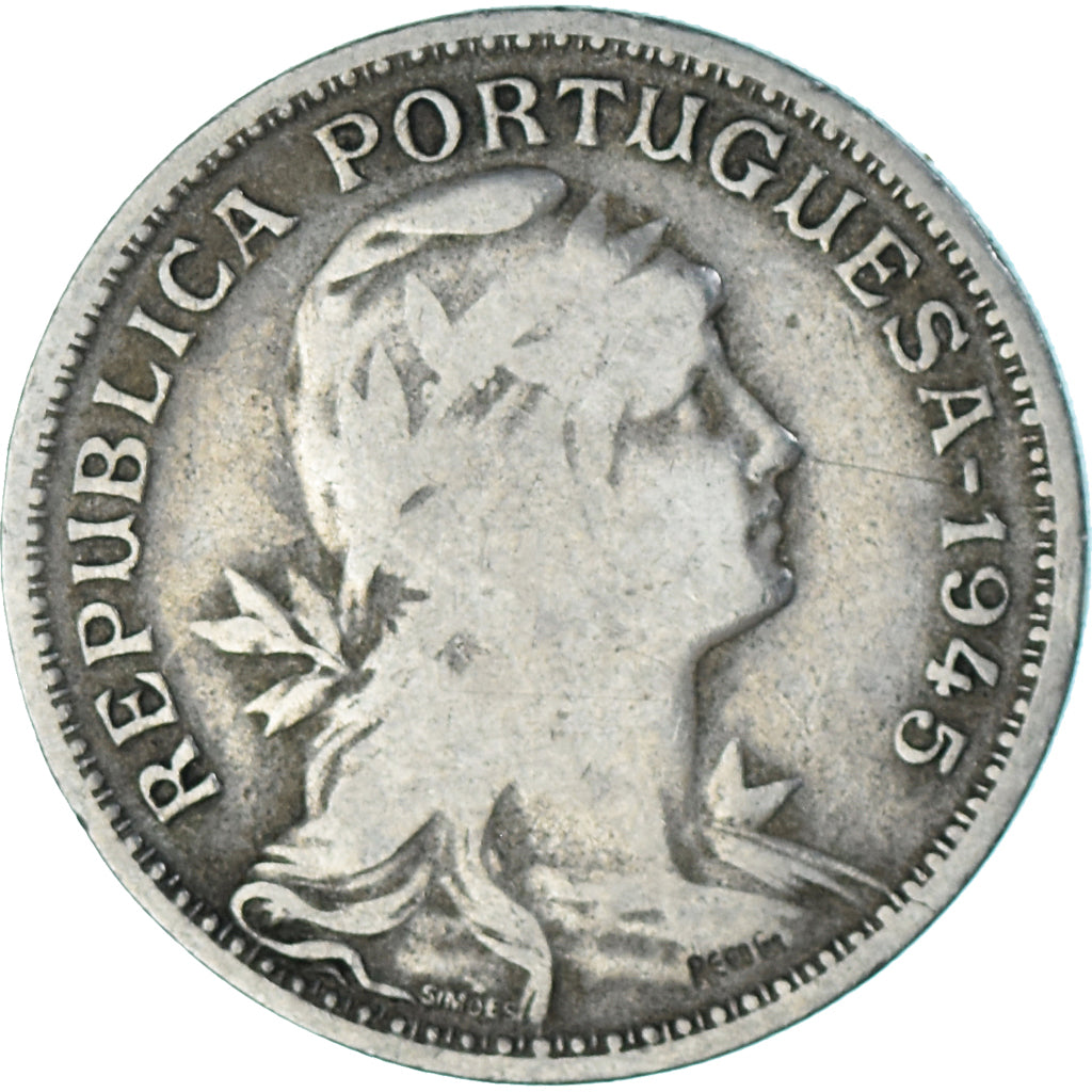 Moneta, Portogallo, 50 Centavos, 1945
