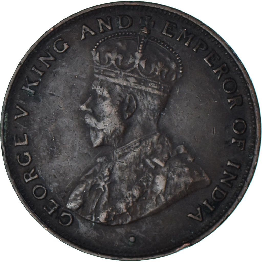 Moeda, Hong Kong, Cent, 1919