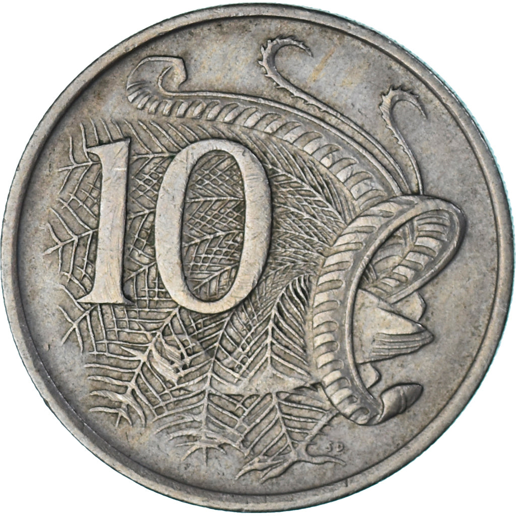 Munten, Australië, 10 Cents, 1967