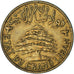Moneda, Líbano, 5 Piastres, 1936