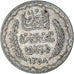 Moneda, Túnez, 5 Francs, 1939
