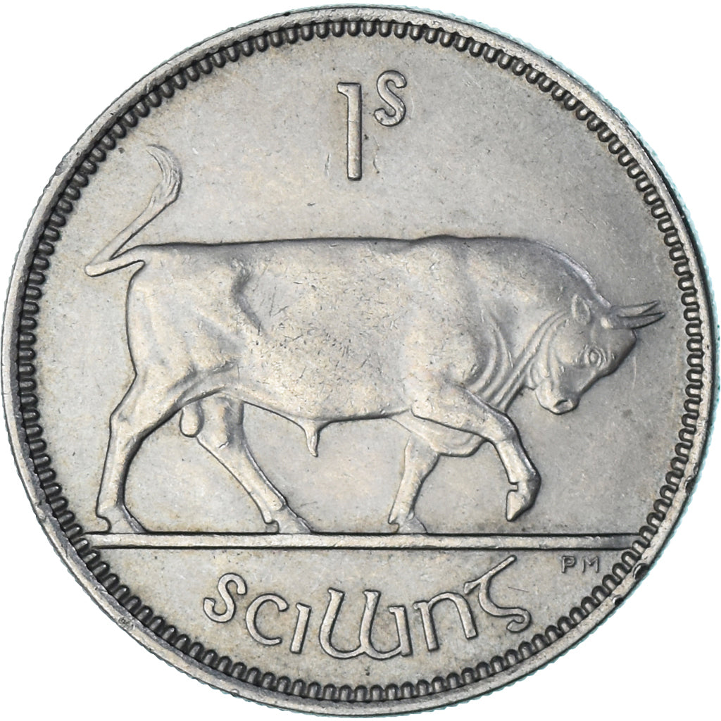 Moneda, Irlanda, Shilling, 1954