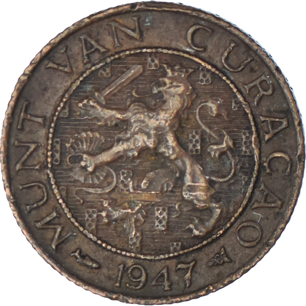 Moneda, Curaçao, Cent, 1947