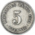 Monnaie, Allemagne, 5 Pfennig, 1911