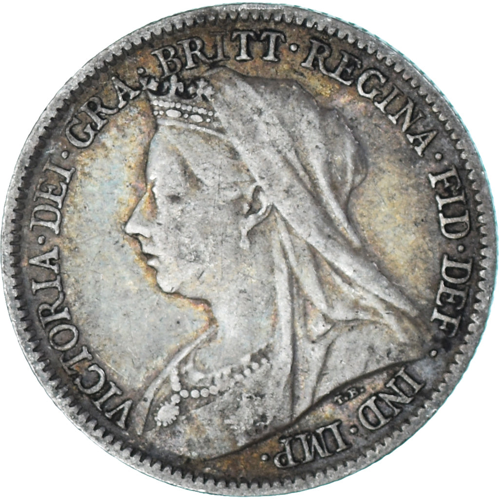 Moneda, Gran Bretaña, 6 Pence, 1899