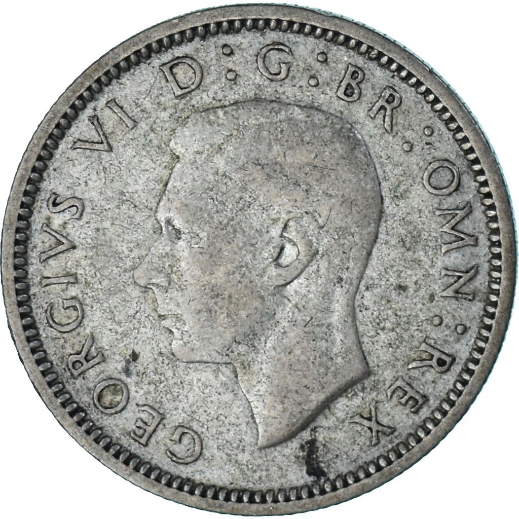 Moneta, Wielka Brytania, 6 Pence, 1938