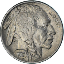 Moneda, Estados Unidos, 5 Cents, 1917