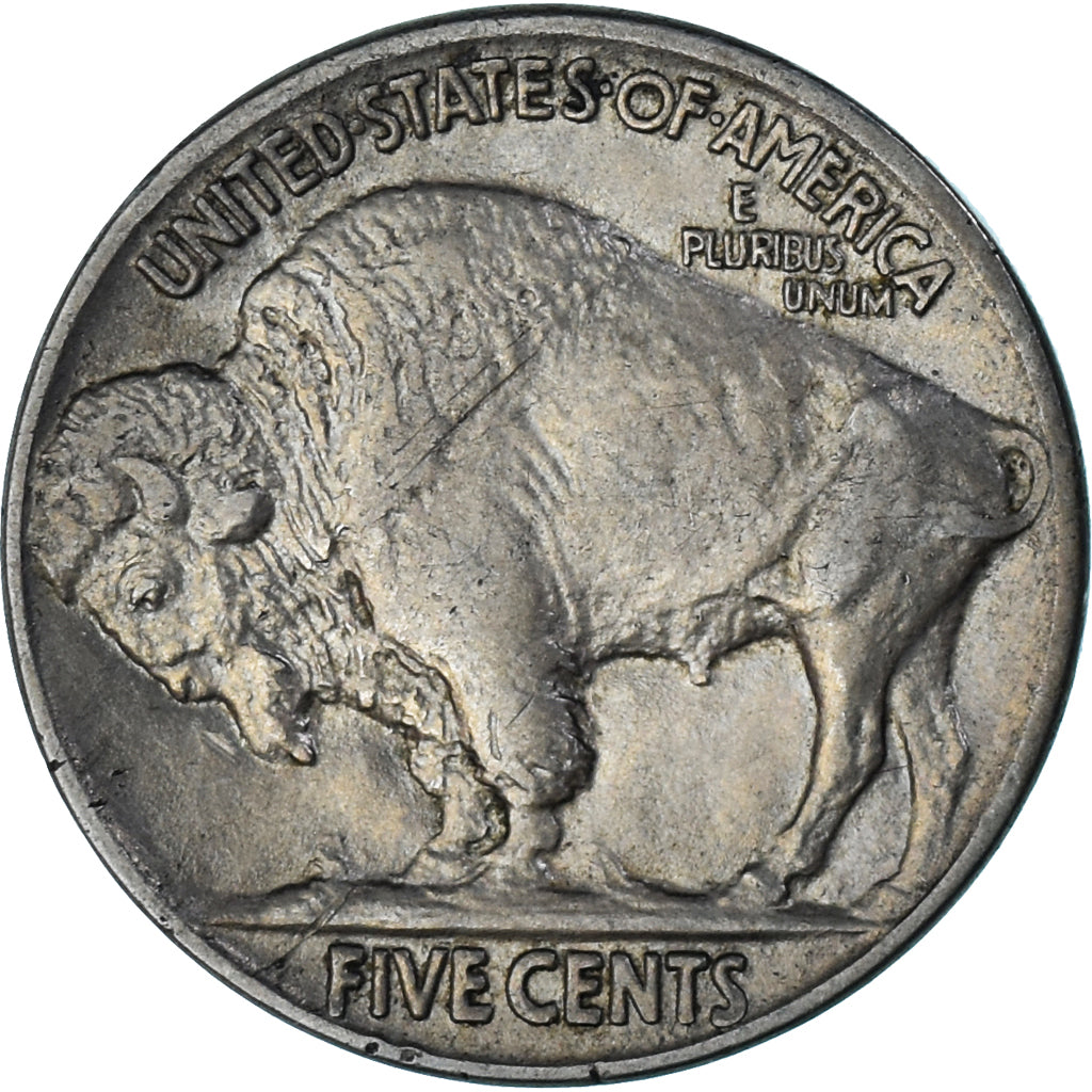 Moneda, Estados Unidos, 5 Cents, 1917