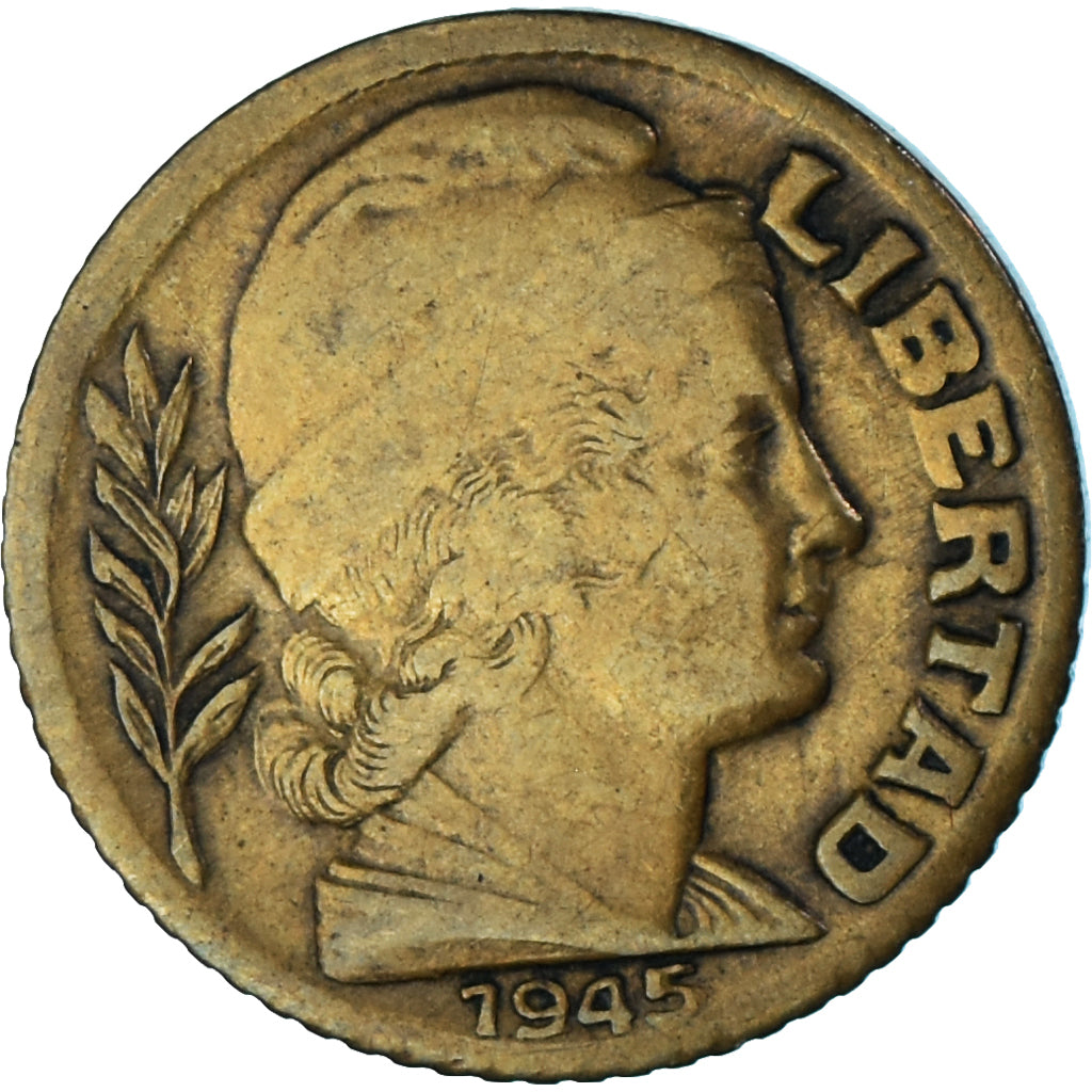Munten, Argentinië, 5 Centavos, 1945