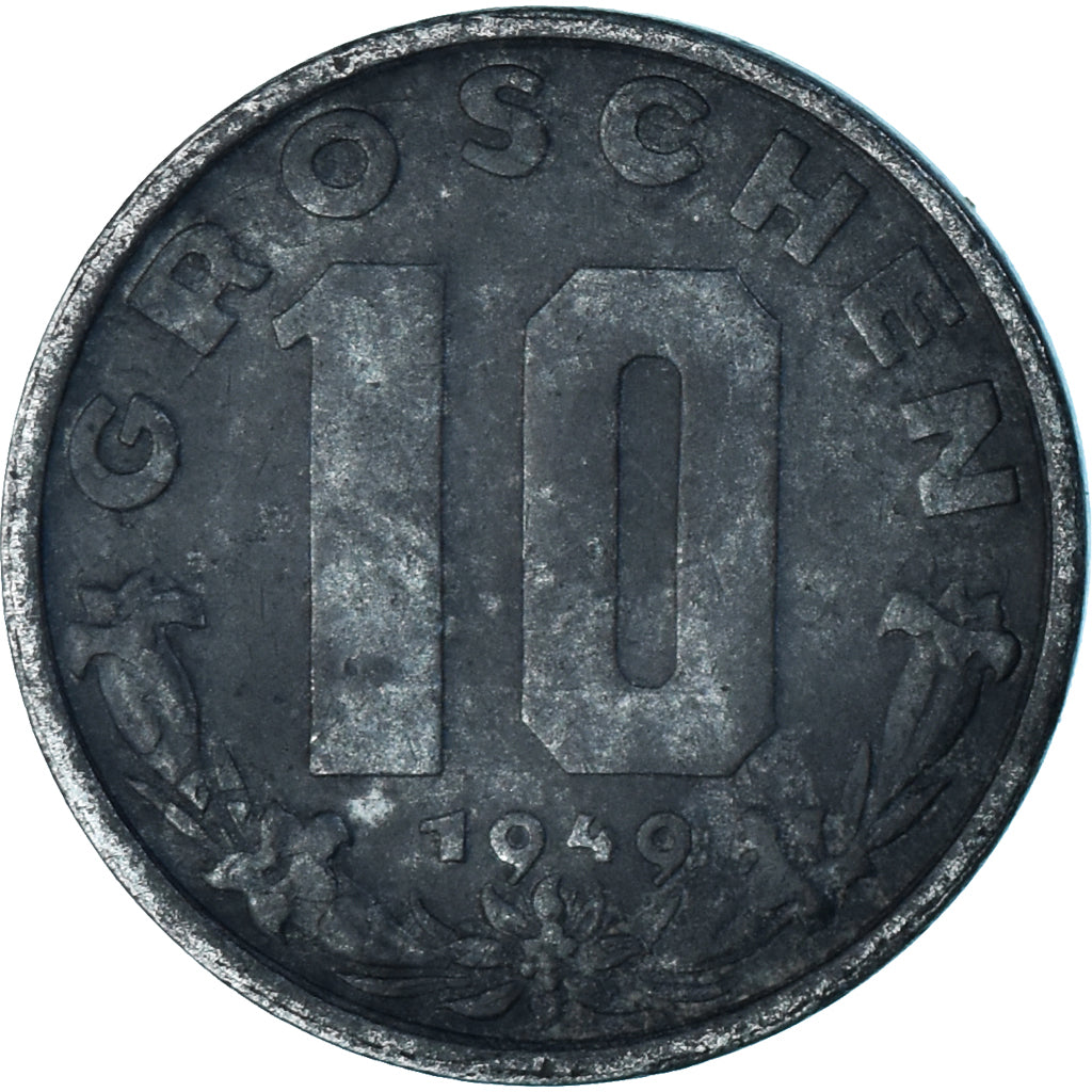 Munten, Oostenrijk, 10 Groschen, 1949