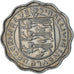 Moneda, Guernsey, 3 Pence, 1956