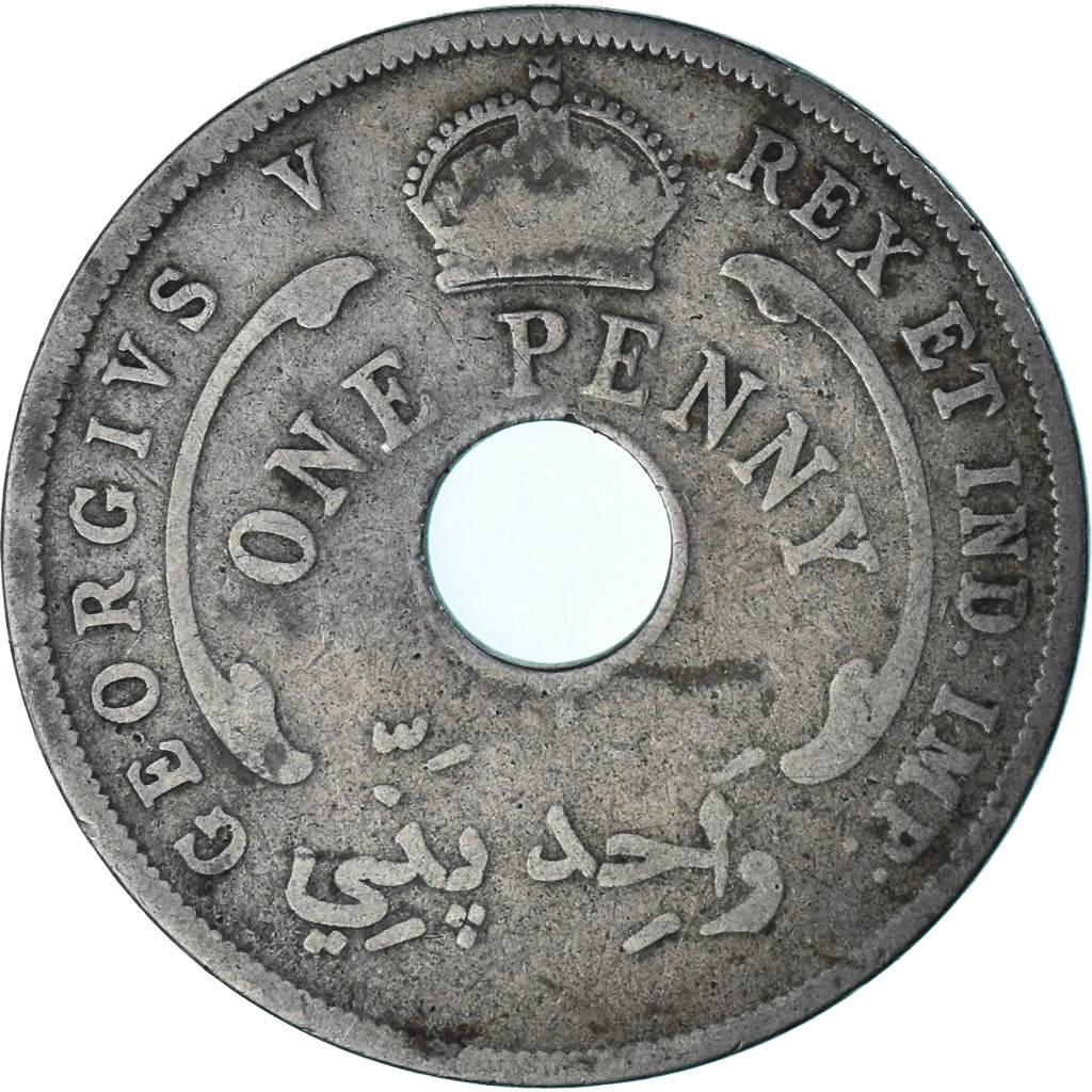 Monnaie, Afrique Occidentale britannique, Penny, 1920