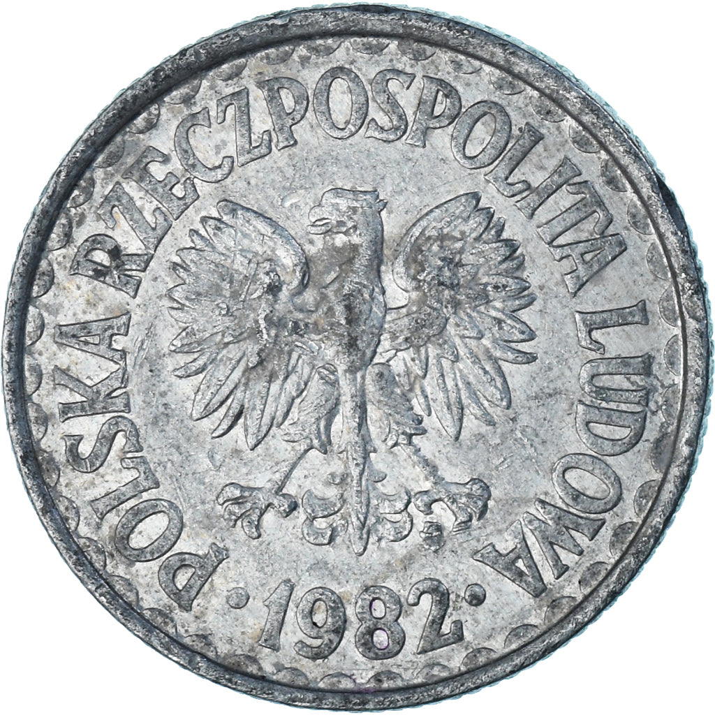 Moneta, Polonia, Zloty, 1982