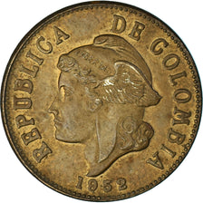 Monnaie, Colombie, 2 Centavos, 1952