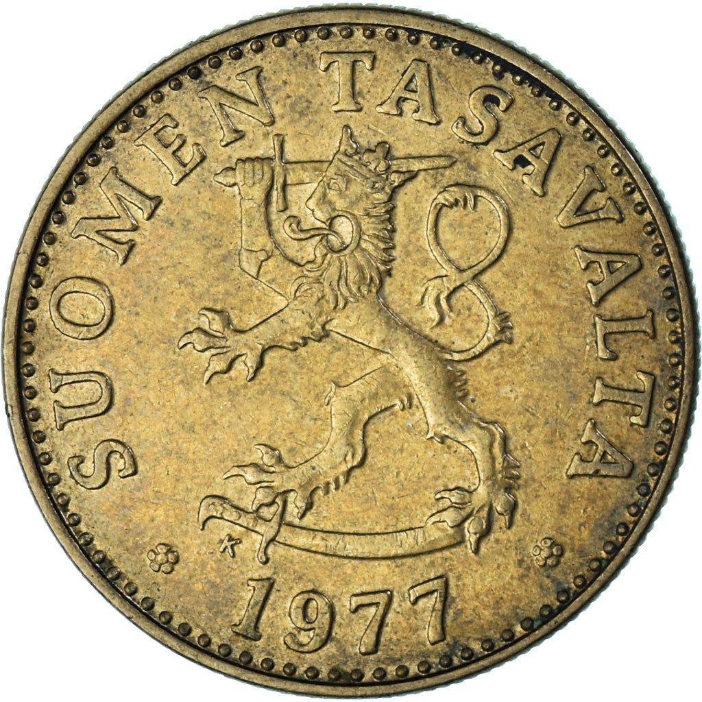 Coin, Finland, 50 Penniä, 1977