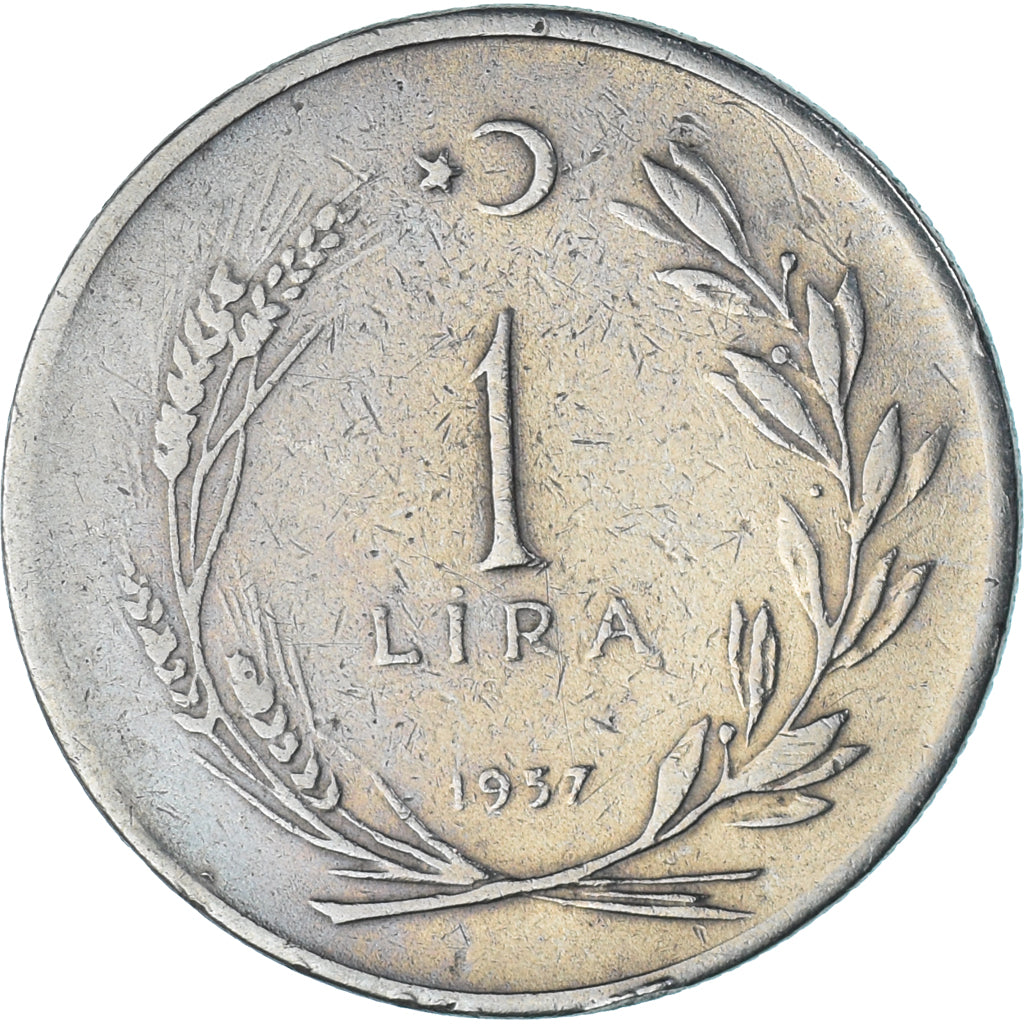 Moneta, Turcja, Lira, 1957