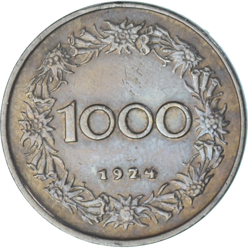 Austria, 1000 Kronen, 1924