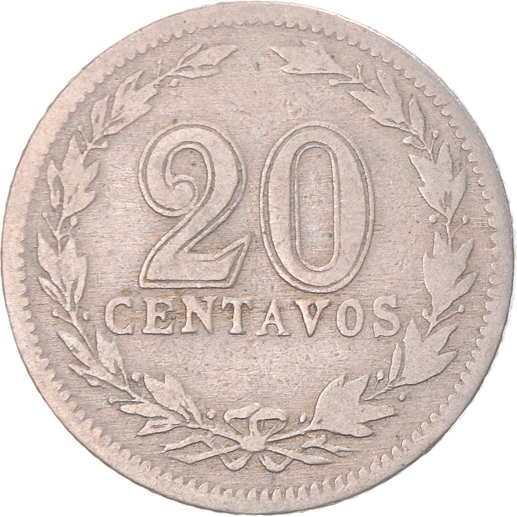 Coin, Argentina, 20 Centavos, 1919