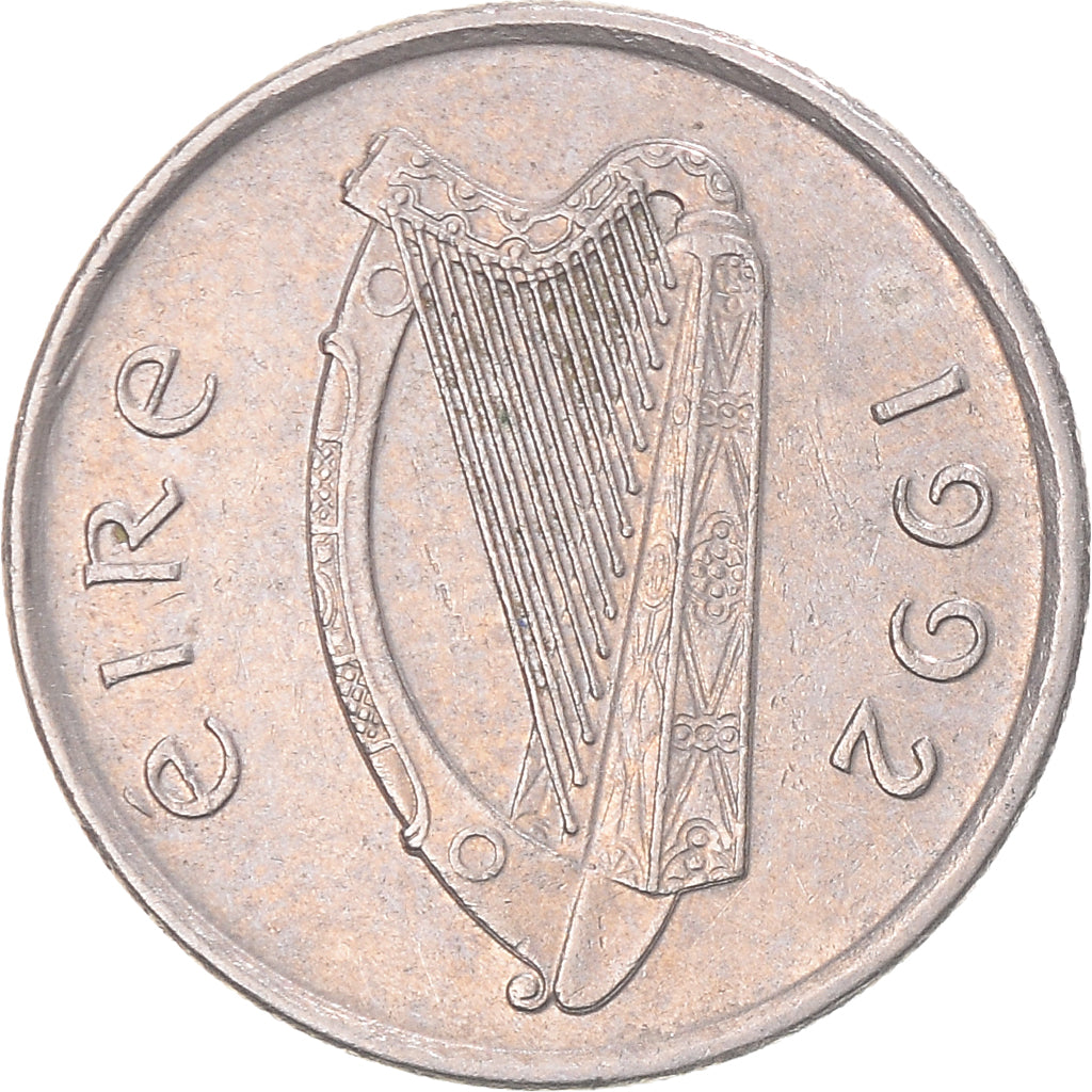 Coin, Ireland, 2 Pence, 1992
