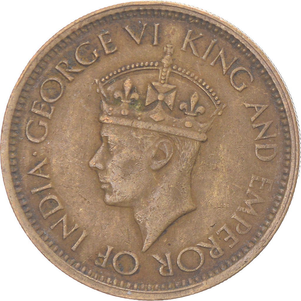 Monnaie, Sri Lanka , 50 Cents, 1943