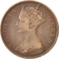 HONG KONG, Cent, 1865, KM #4.1, EF(40-45), Bronze, 27.8, 7.36