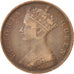 HONG KONG, Cent, 1865, KM #4.1, EF(40-45), Bronze, 27.8, 7.36