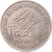Coin, Chad, 50 Francs, 1961