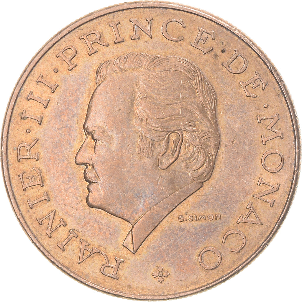 Münze, Monaco, 10 Francs, 1981