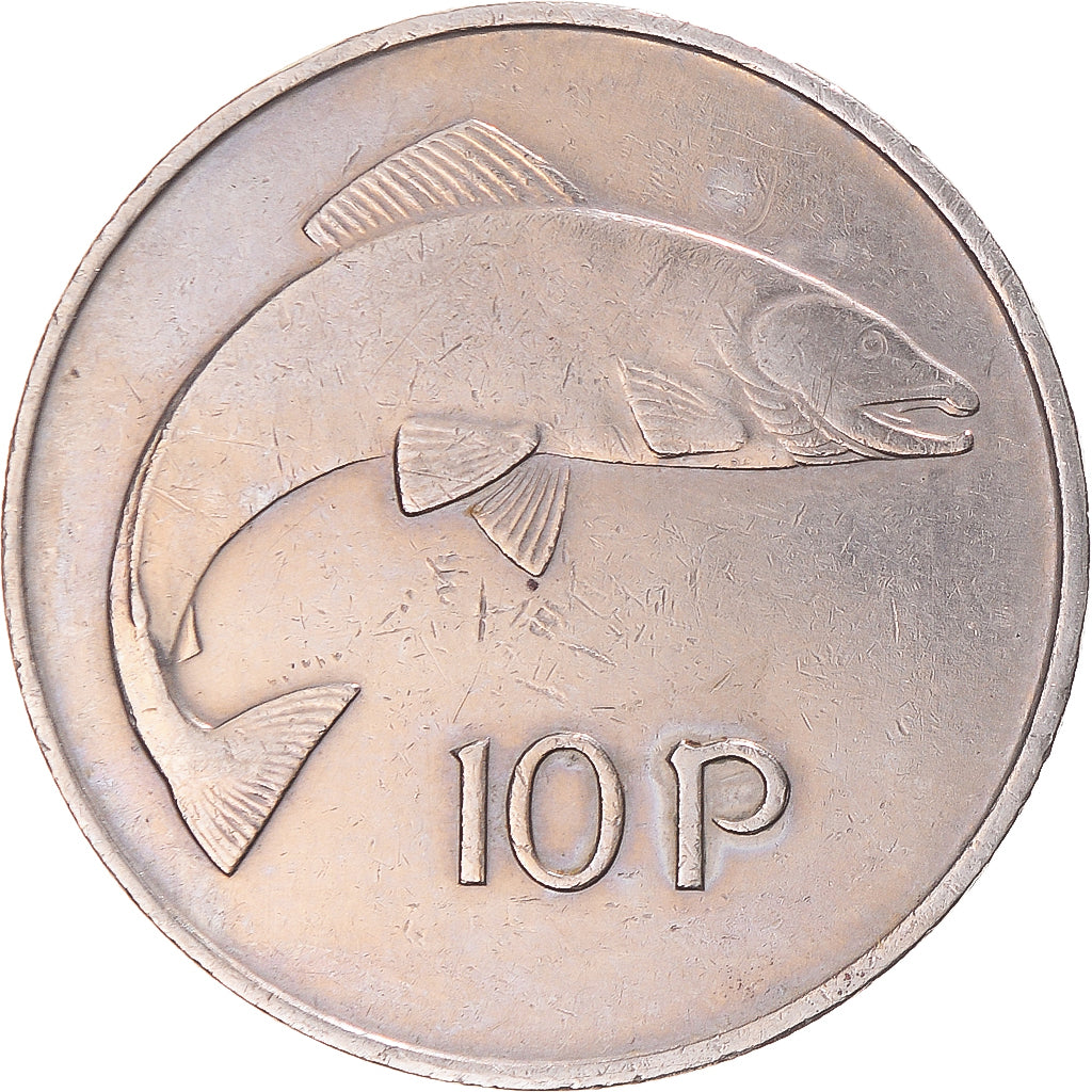 Moneta, Irlandia, 10 Pence, 1971
