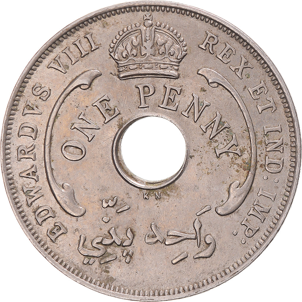 Monnaie, Afrique Occidentale britannique, Penny, 1936