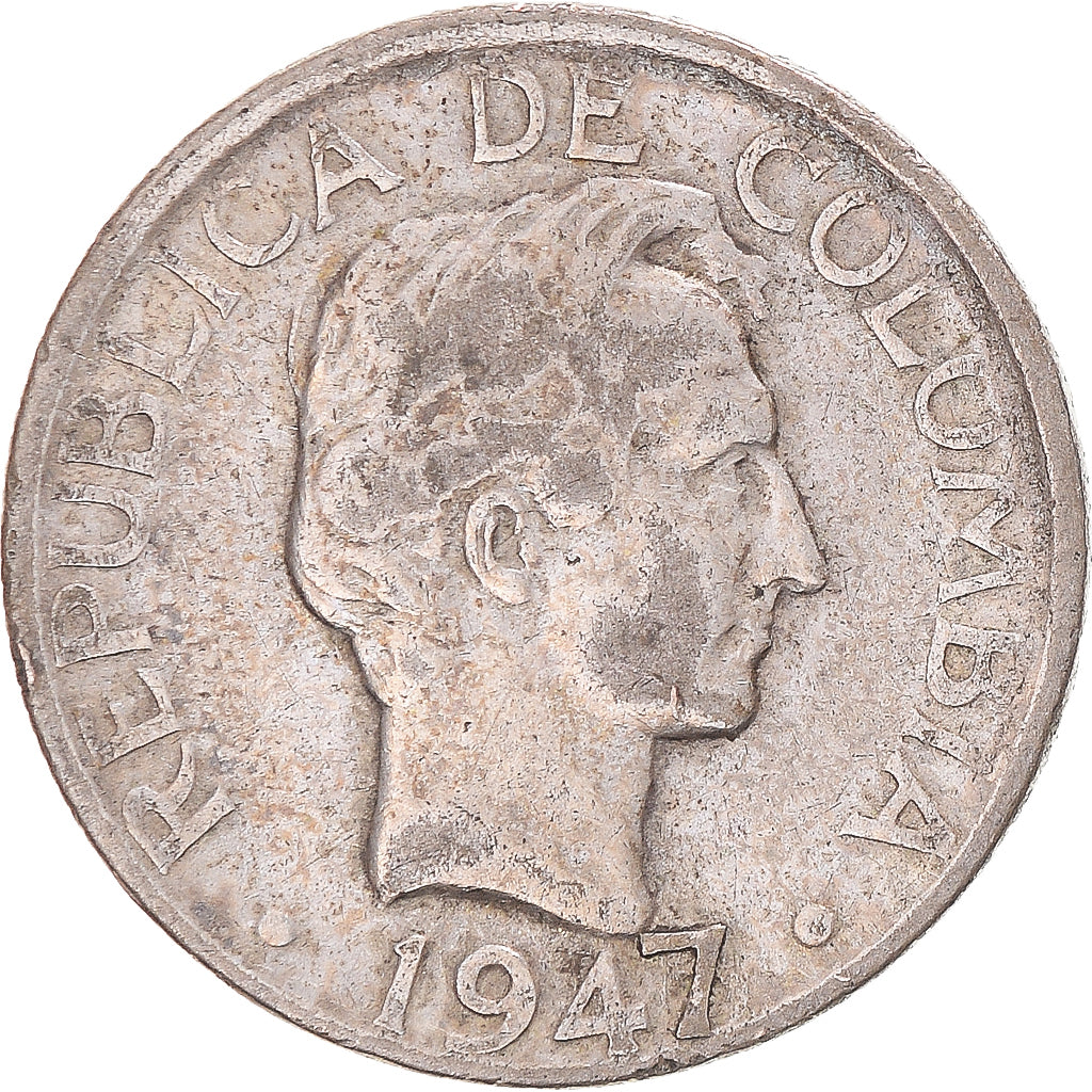 Moneda, Colombia, 20 Centavos, 1947