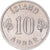 Coin, Iceland, 10 Aurar, 1962