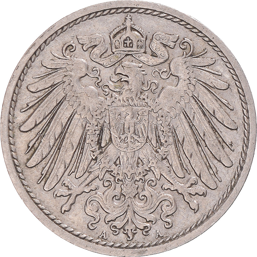 Coin, Germany, 10 Pfennig, 1897