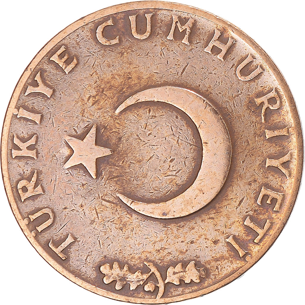Moneda, Turquía, 10 Kurus, 1958