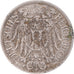 Monnaie, Allemagne, 25 Pfennig, 1909