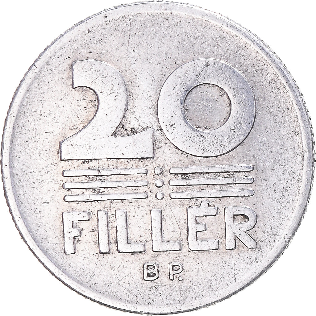Moneta, Ungheria, 20 Fillér, 1971