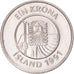 Moneda, Islandia, Krona, 1991