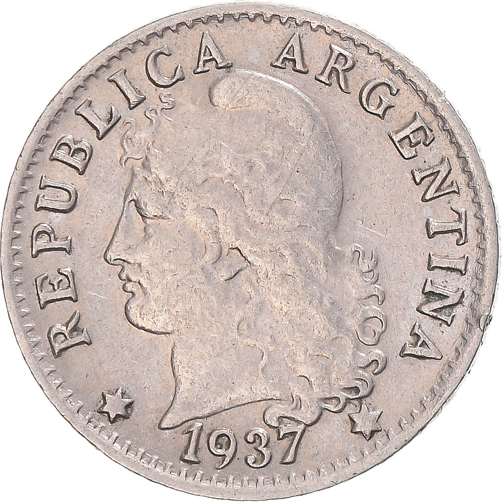 Münze, Argentinien, 5 Centavos, 1937